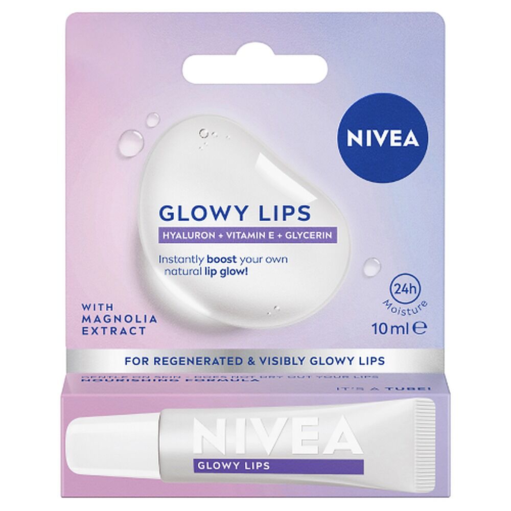 NIVEA Glowy Lips Lip Balm 10mL