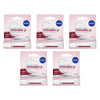 NIVEA Glowy Lips Berry Lip Balm SPF 30 10mL Pack of 5