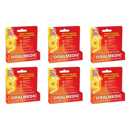 Oral Medic Mouth Ulcer Treatment 0.35mL Pack of 6