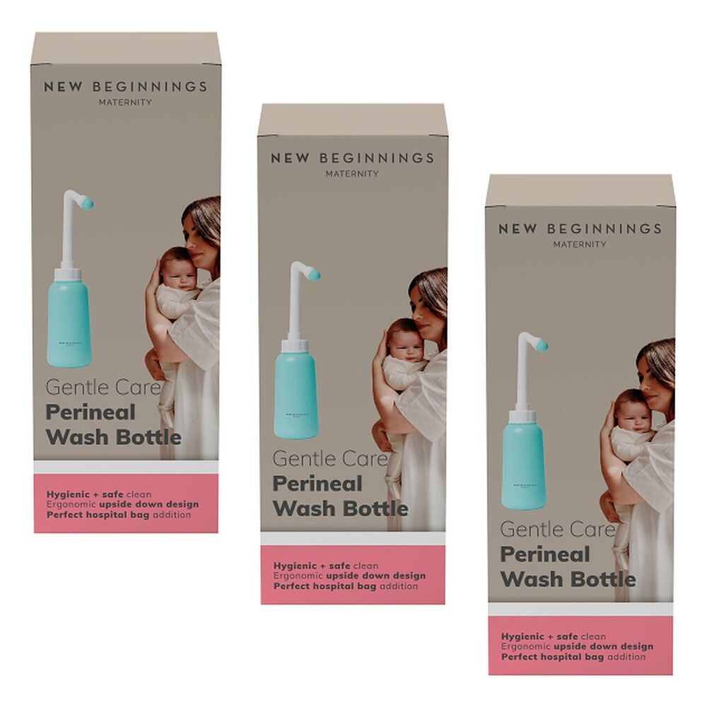 New Beginnings Maternity Perineal Wash Bottle Pack of 3