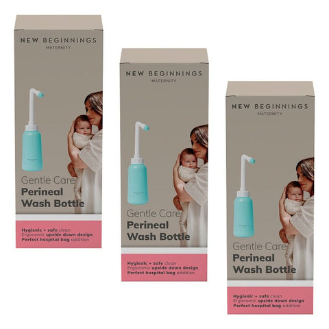 New Beginnings Maternity Perineal Wash Bottle Pack of 3