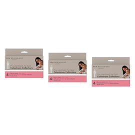 New Beginnings Colostrum Collect Tube 4 Pack Bundle of 3