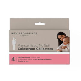 New Beginnings Colostrum Collect Tube 4 Pack