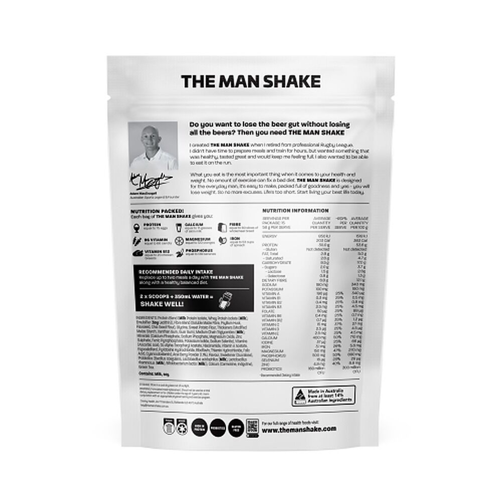 The Man Shake Mixed Berries 840g