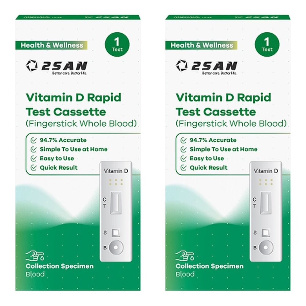 2San Vitamin D Rapid Test Pack of 2