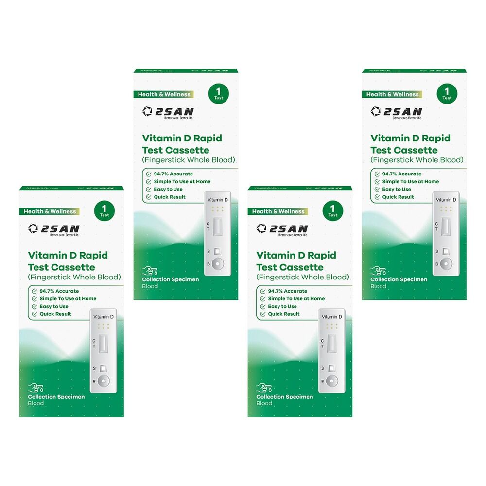 2San Vitamin D Rapid Test Pack of 4