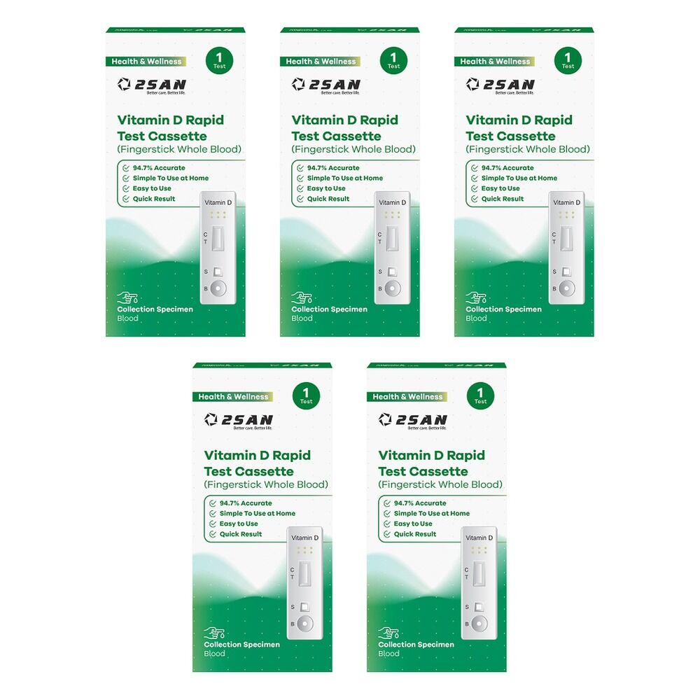 2San Vitamin D Rapid Test Pack of 5