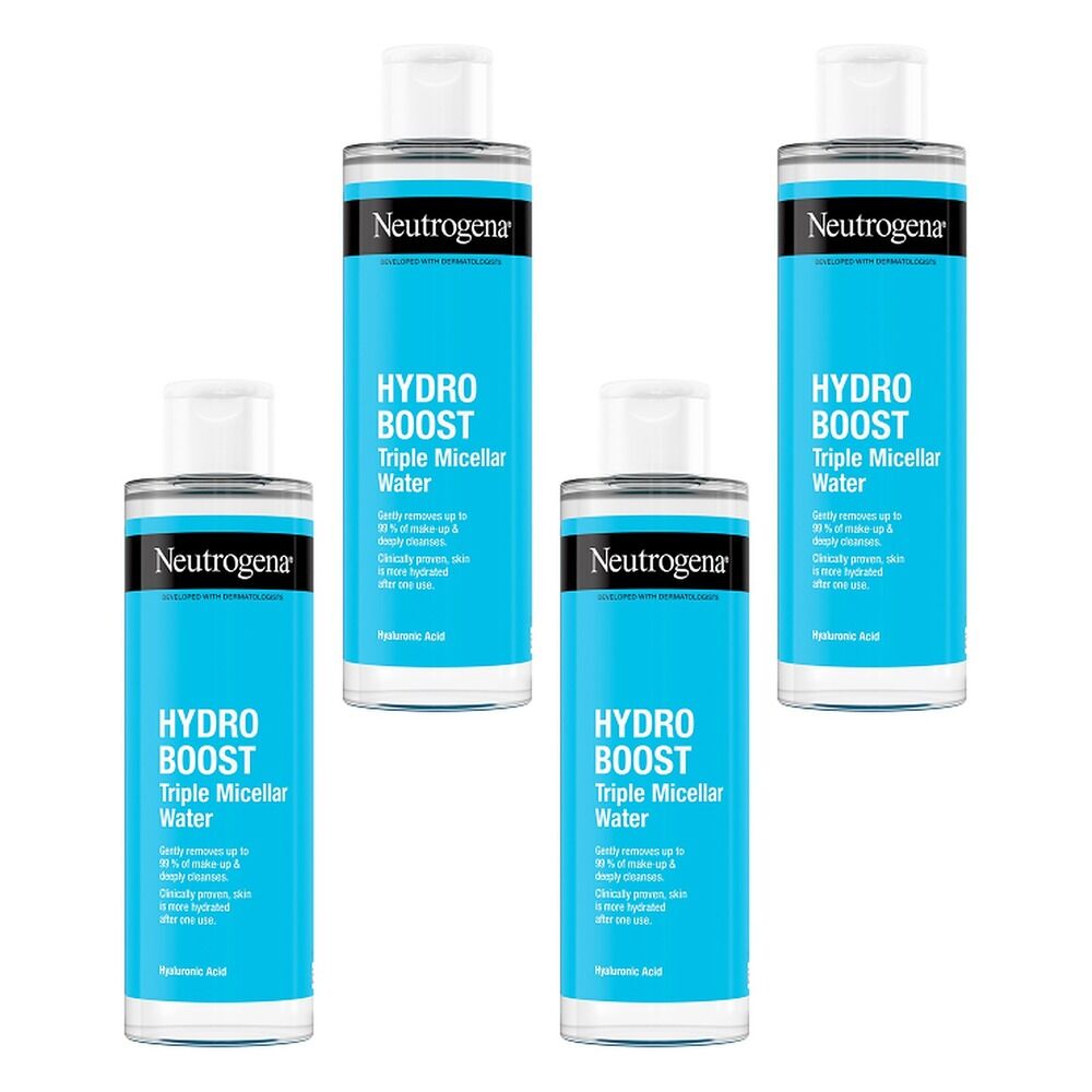 Neutrogena Hydro Boost Micellar Water 400mL Pack of 4