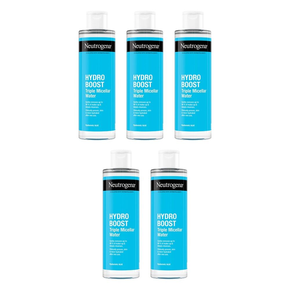 Neutrogena Hydro Boost Micellar Water 400mL Pack of 5
