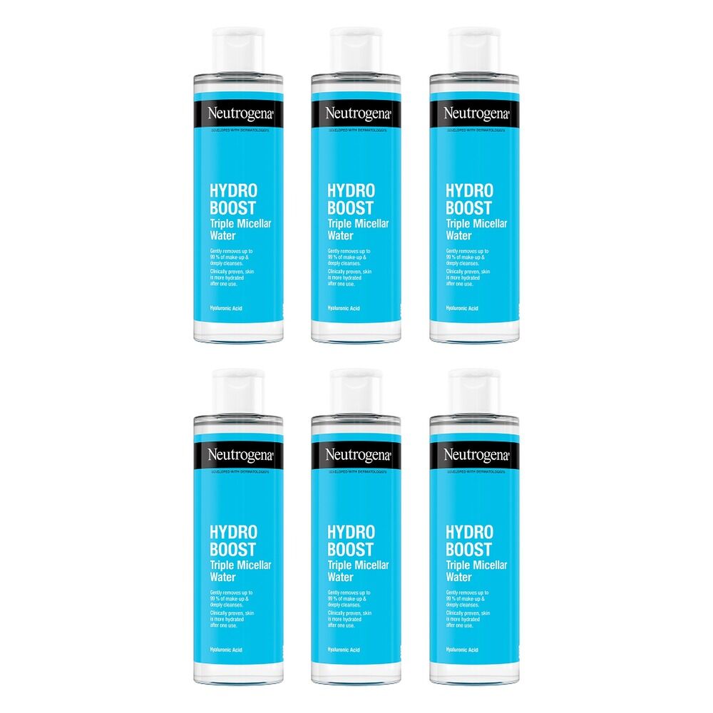 Neutrogena Hydro Boost Micellar Water 400mL Pack of 6