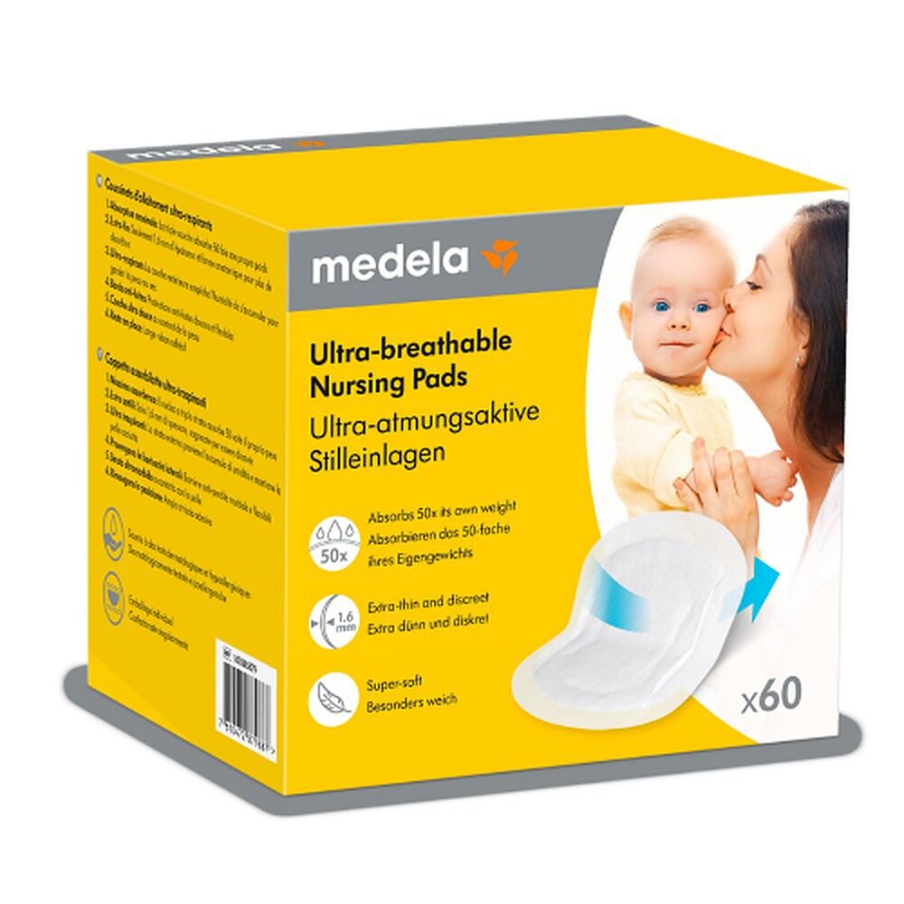 Medela Ultra Breathable Nursing Pads 60 Pack