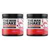 The Man Shake Burn + Energy Raspberry 160g Pack of 2