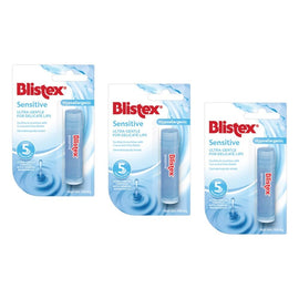 Blistex Sensitive Lip Balm 3.7g Pack of 3