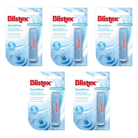 Blistex Sensitive Lip Balm 3.7g Pack of 5