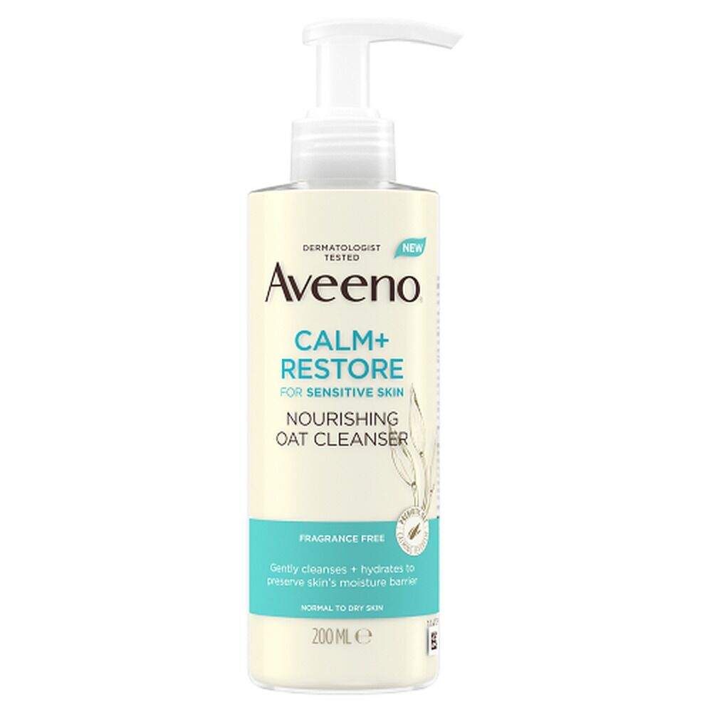 Aveeno Calm+Restore Nourishing Oat Cleanser 200mL