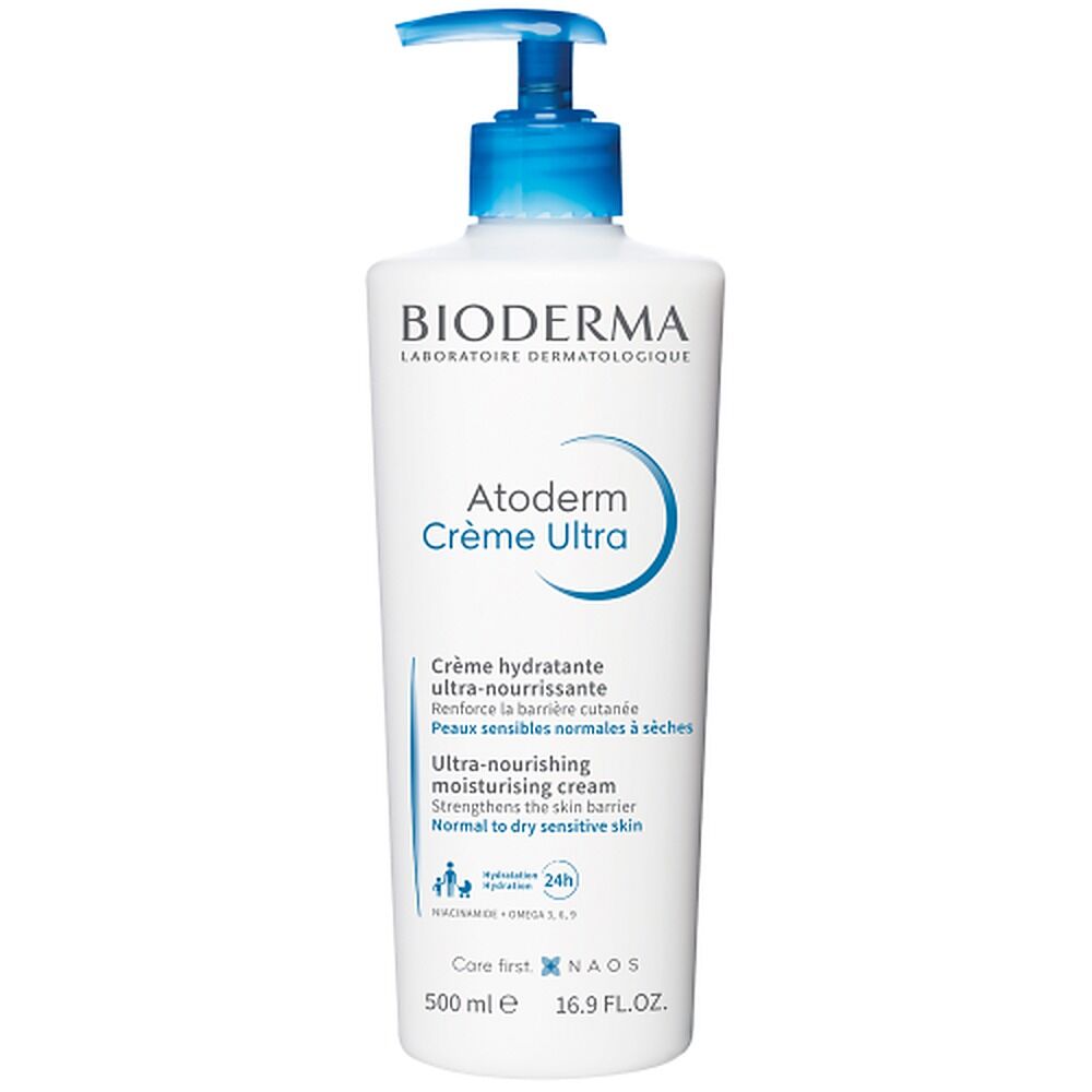 Bioderma Atoderm Creme Ultra Nourishing Daily Moisturiser 500mL