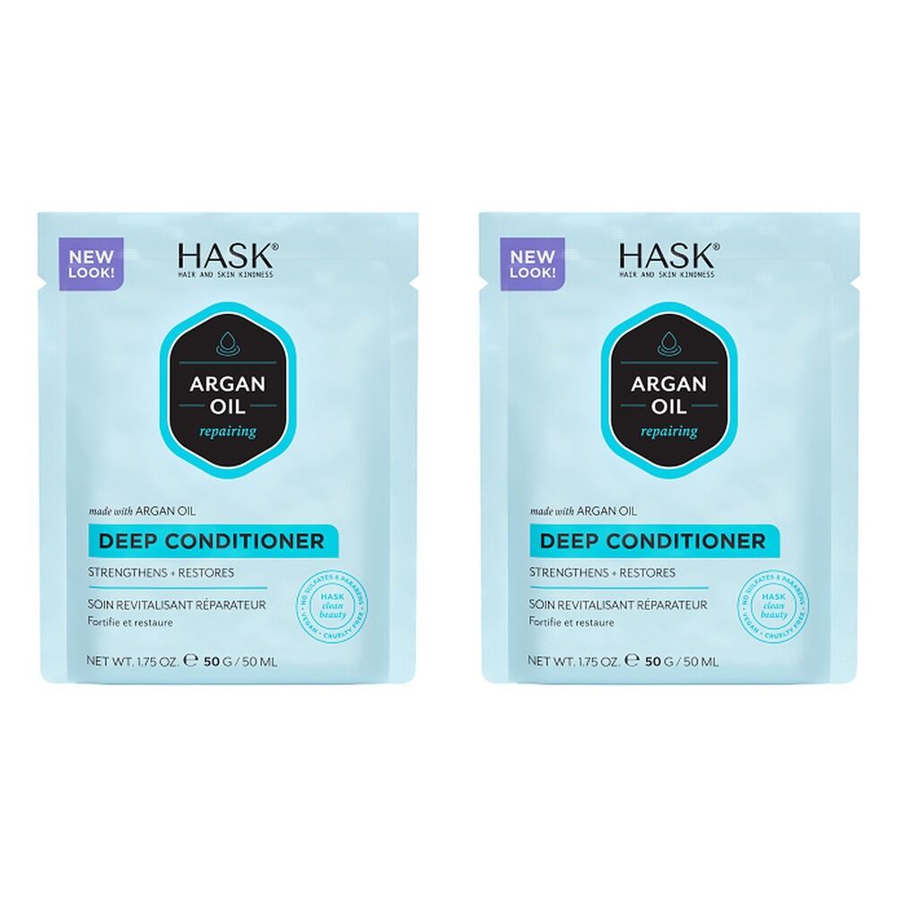 Hask Argan Oil Repairing Deep Conditioner 50g x 12 Bundle of 2