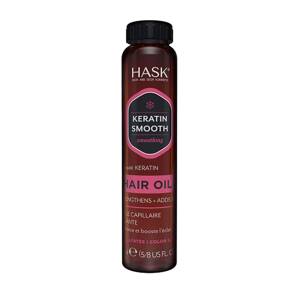 HASK Keratin Oil Smoothing Hair Oil Vial 18mL x 12