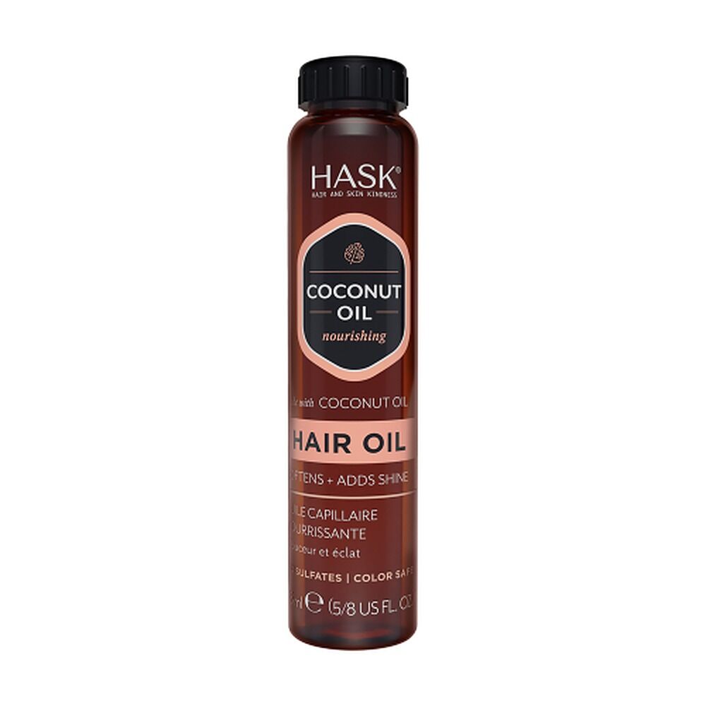 HASK Coconut Oil Nourishing Hair Oil Vial 18mL x 12