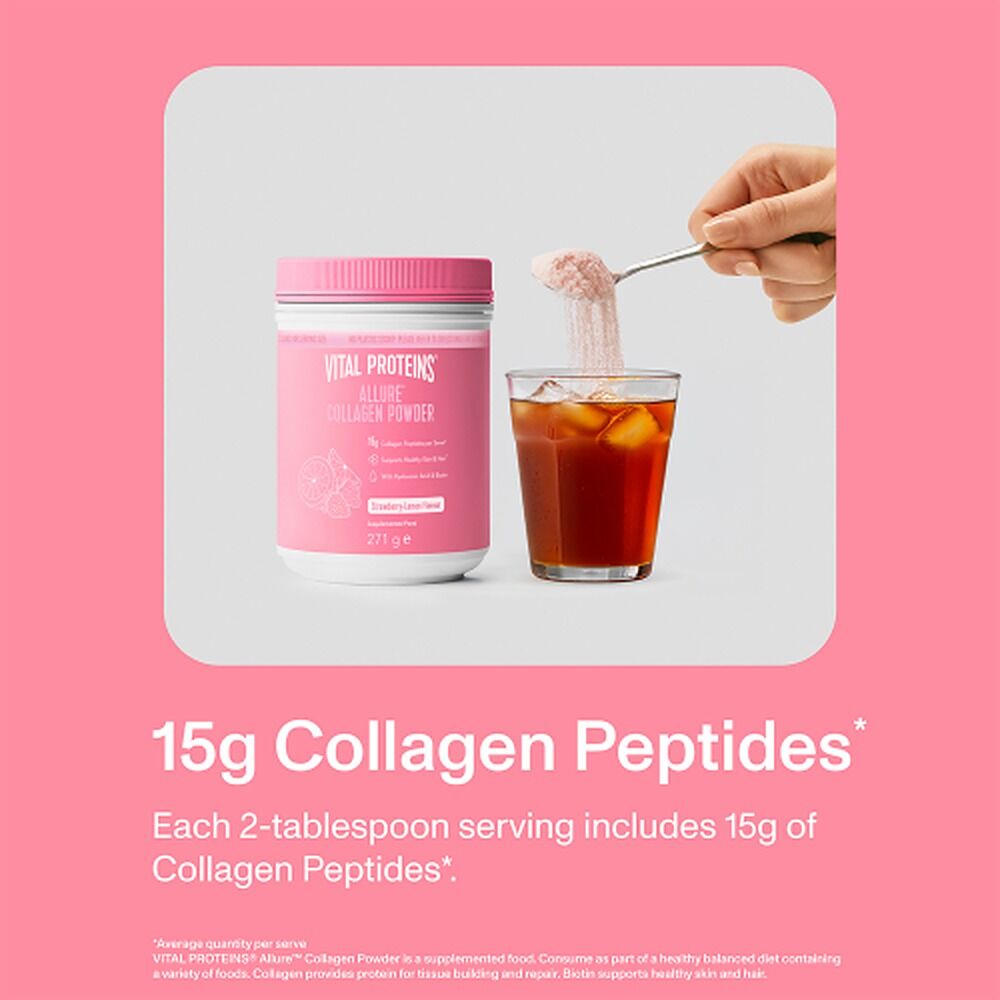 Vital Proteins Allure Collagen Powder Strawberry-Lemon 271g