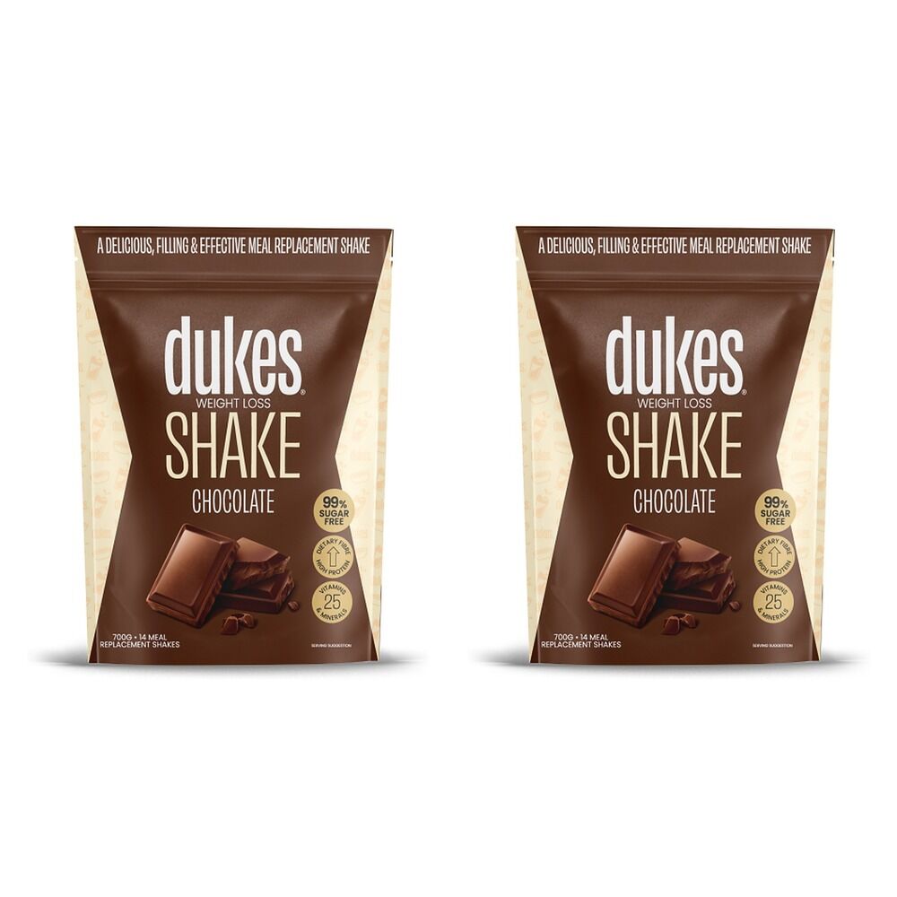 Dukes Weight Loss Shake Chocolate 700g Pack of 2