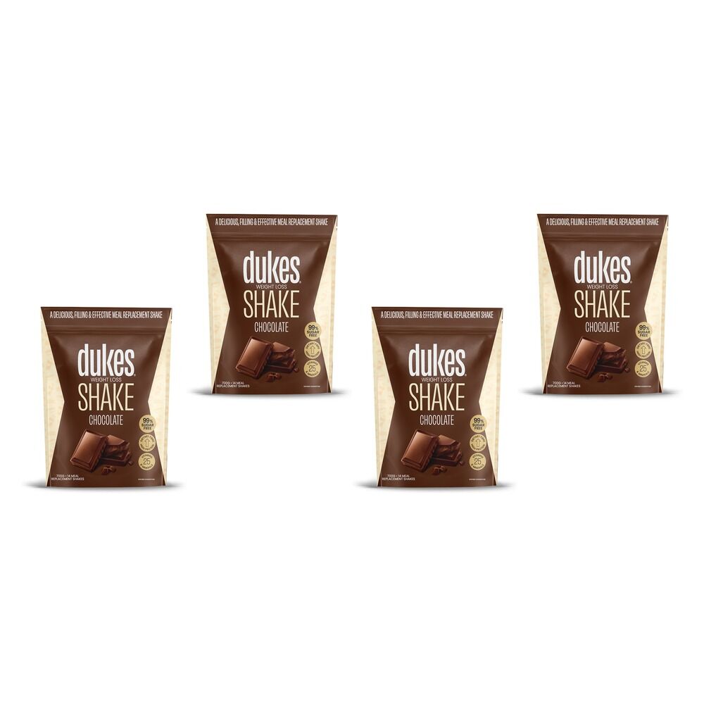 Dukes Weight Loss Shake Chocolate 700g Pack of 4