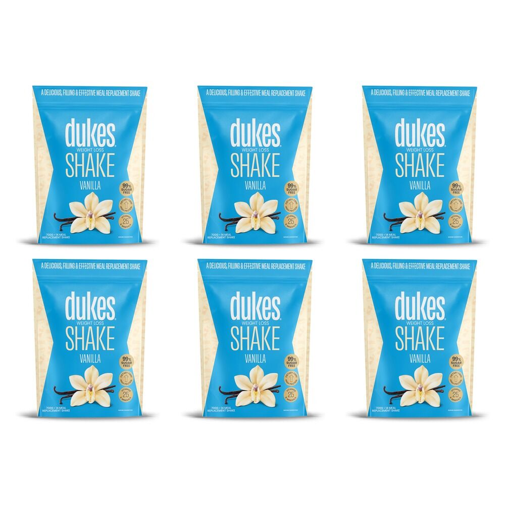 Dukes Weight Loss Shake Vanilla 700g Pack of 6