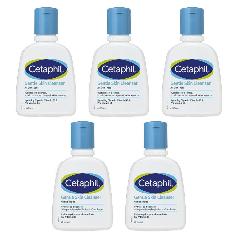 Cetaphil Gentle Skin Cleanser 118mL Pack of 5