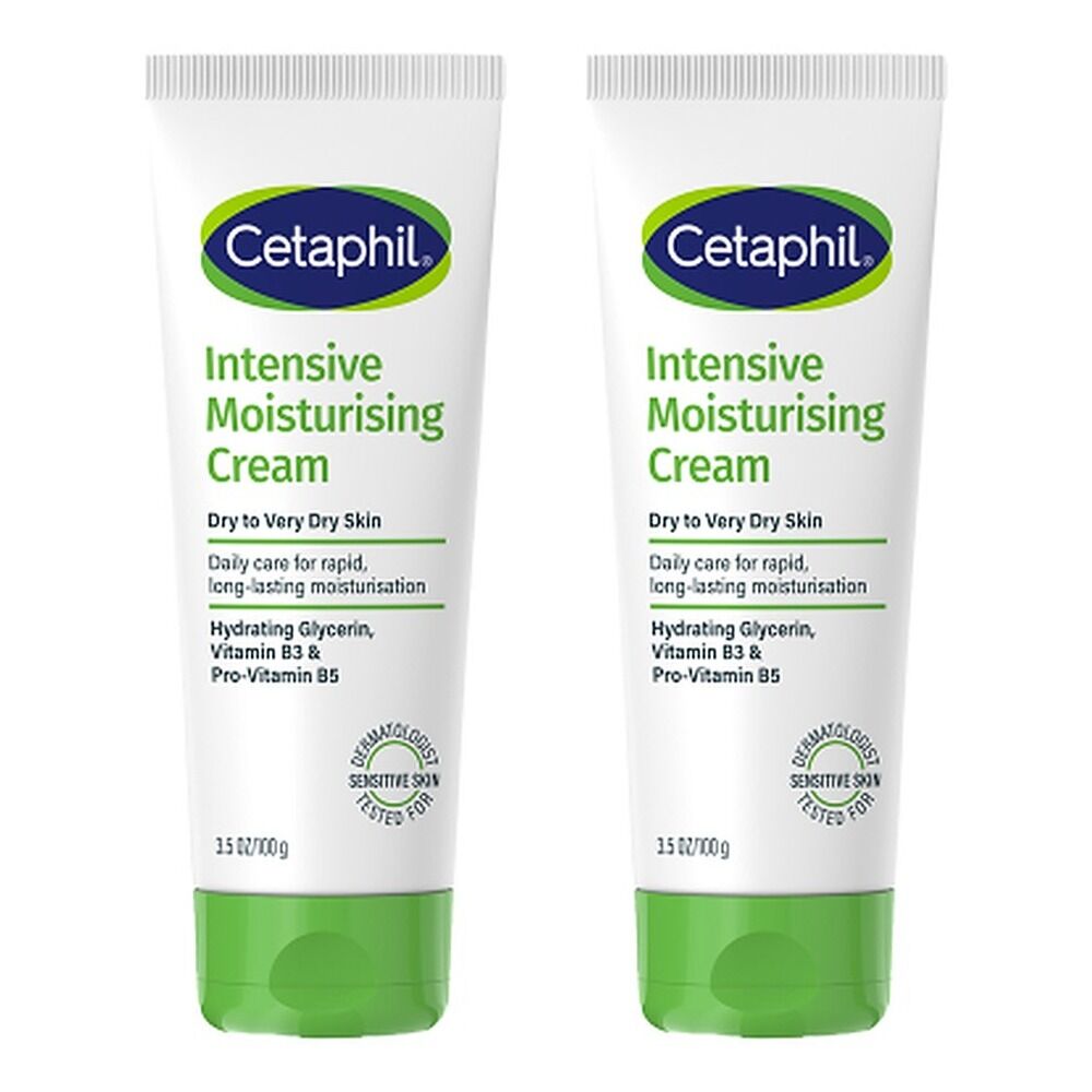Cetaphil Intensive Moisturising Cream 100g Pack of 2