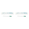 Cure Medical Catheter Female Uncoated 6 Inch Straight Tip 14 Pack of 2