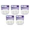 Philips Avent Ultra Start Soother Nighttime Glow 0-2 Months 2 Pack Bundle of 5