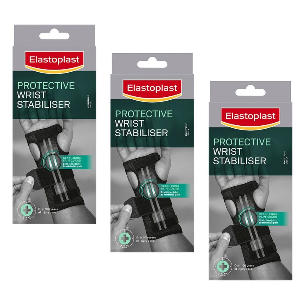 Elastoplast Protective Wrist Stabiliser Pack of 3