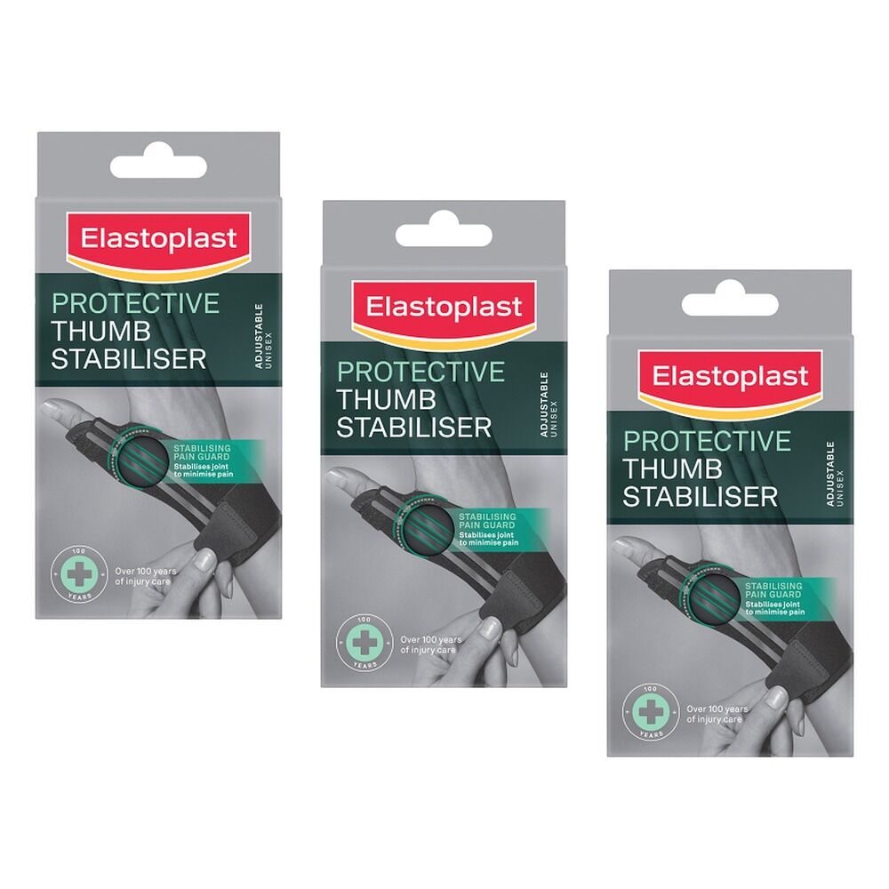 Elastoplast Protective Thumb Stabiliser Pack of 3