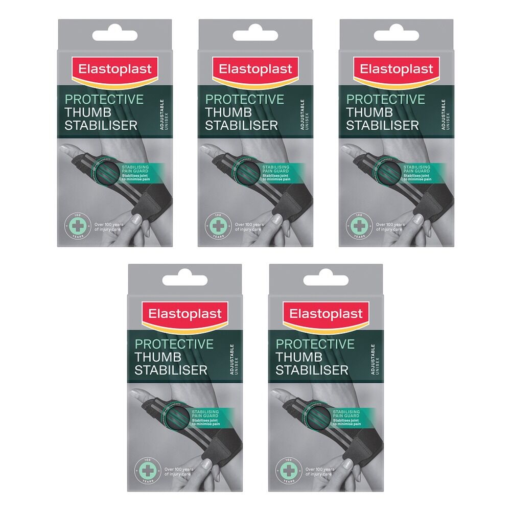 Elastoplast Protective Thumb Stabiliser Pack of 5