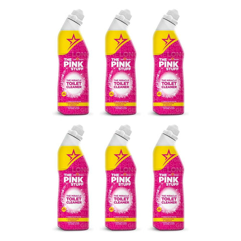 The Pink Stuff Miracle Toilet Cleaner 750mL Pack of 6