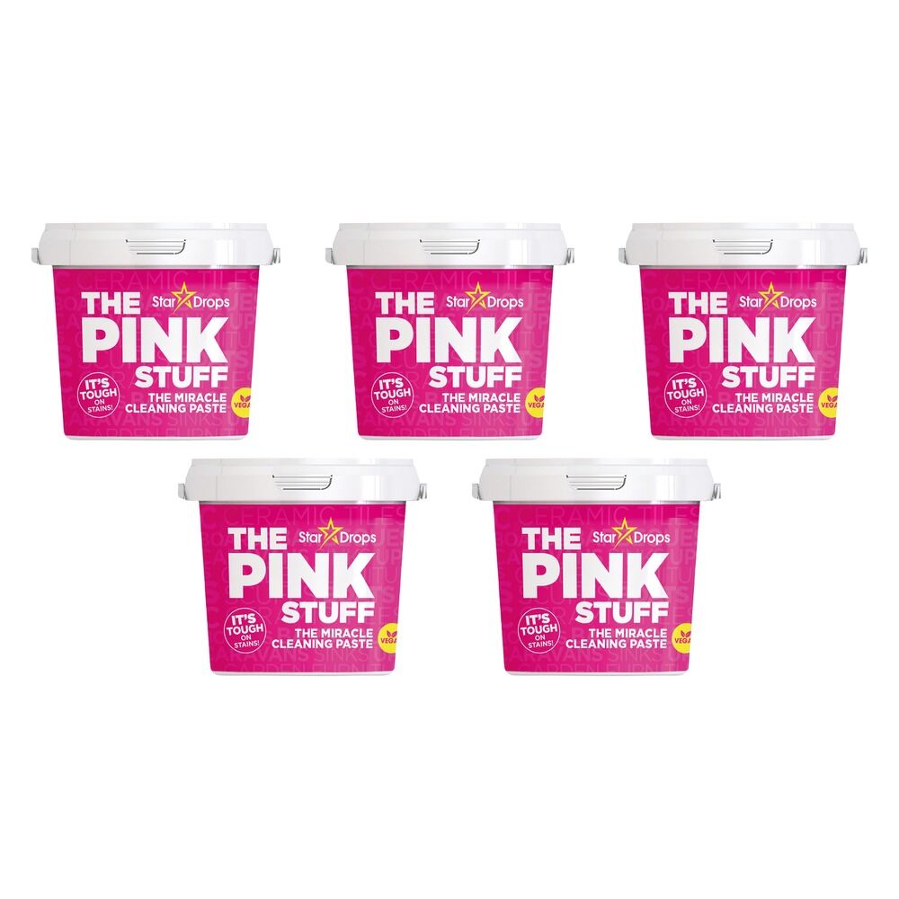 The Pink Stuff Miracle Clean Paste 850g Pack of 5