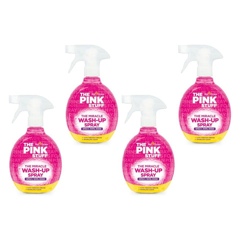 The Pink Stuff Wash Up Spray 500mL Pack of 4