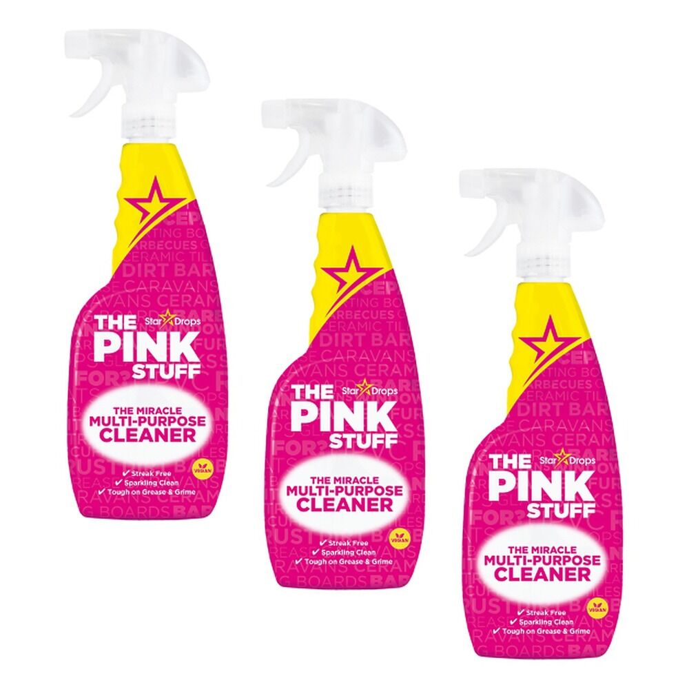The Pink Stuff Multipurpose Cleaner 750mL Pack of 3