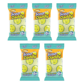 Scrub Daddy Essentials Scour Daddy Pack of 5