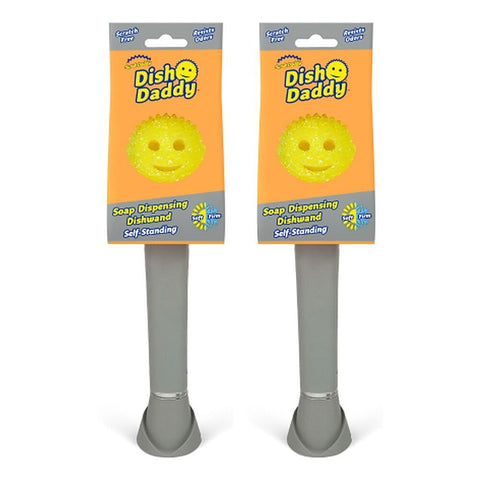 Scrub Daddy Dish Daddy Silver Pack of 2