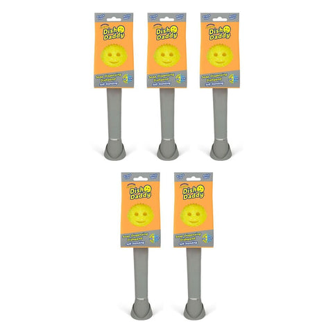 Scrub Daddy Dish Daddy Silver Pack of 5