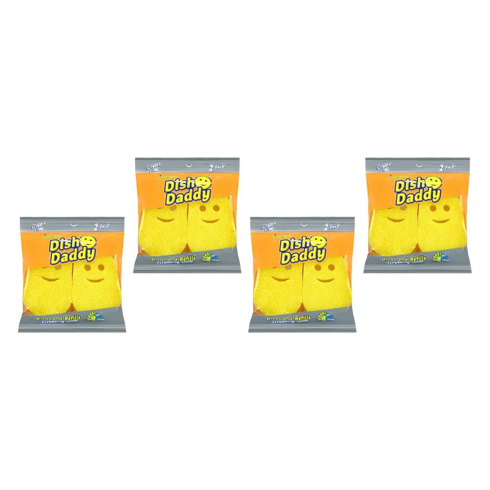 Scrub Daddy Dishwand Refills Pack of 4