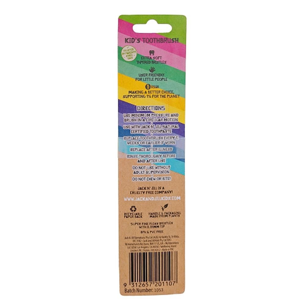 Jack N' Jill Kids Extra Soft Toothbrush Assorted x 8
