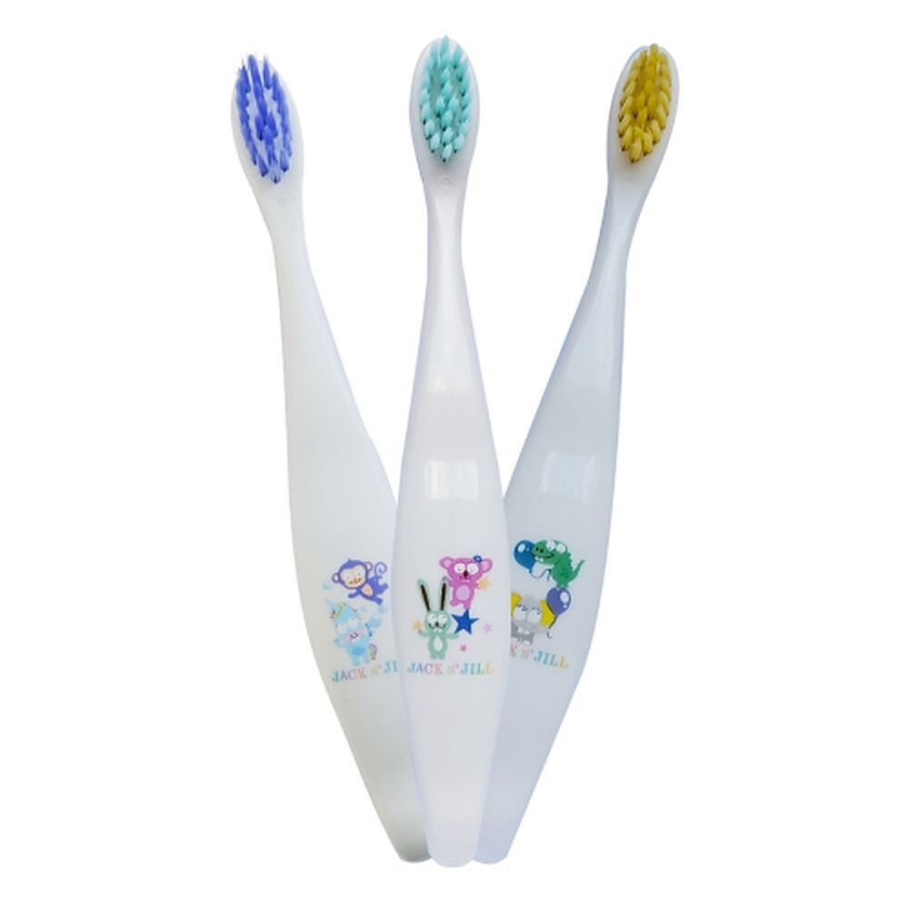 Jack N' Jill Kids Extra Soft Toothbrush Assorted x 8