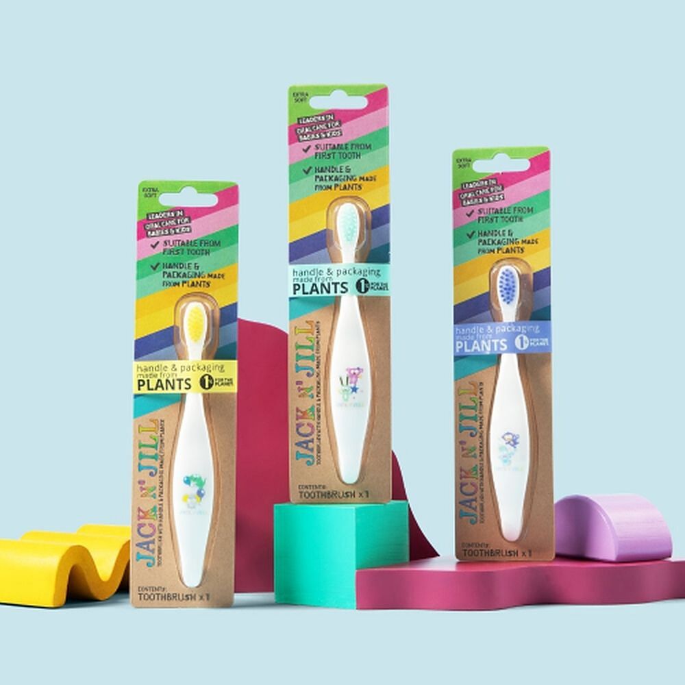 Jack N' Jill Kids Extra Soft Toothbrush Assorted x 8