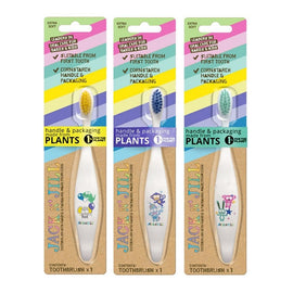 Jack N' Jill Kids Extra Soft Toothbrush Assorted x 8