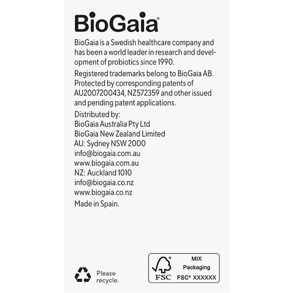 BioGaia Gastrus Pure Action Probiotic Capsules 60 Pack