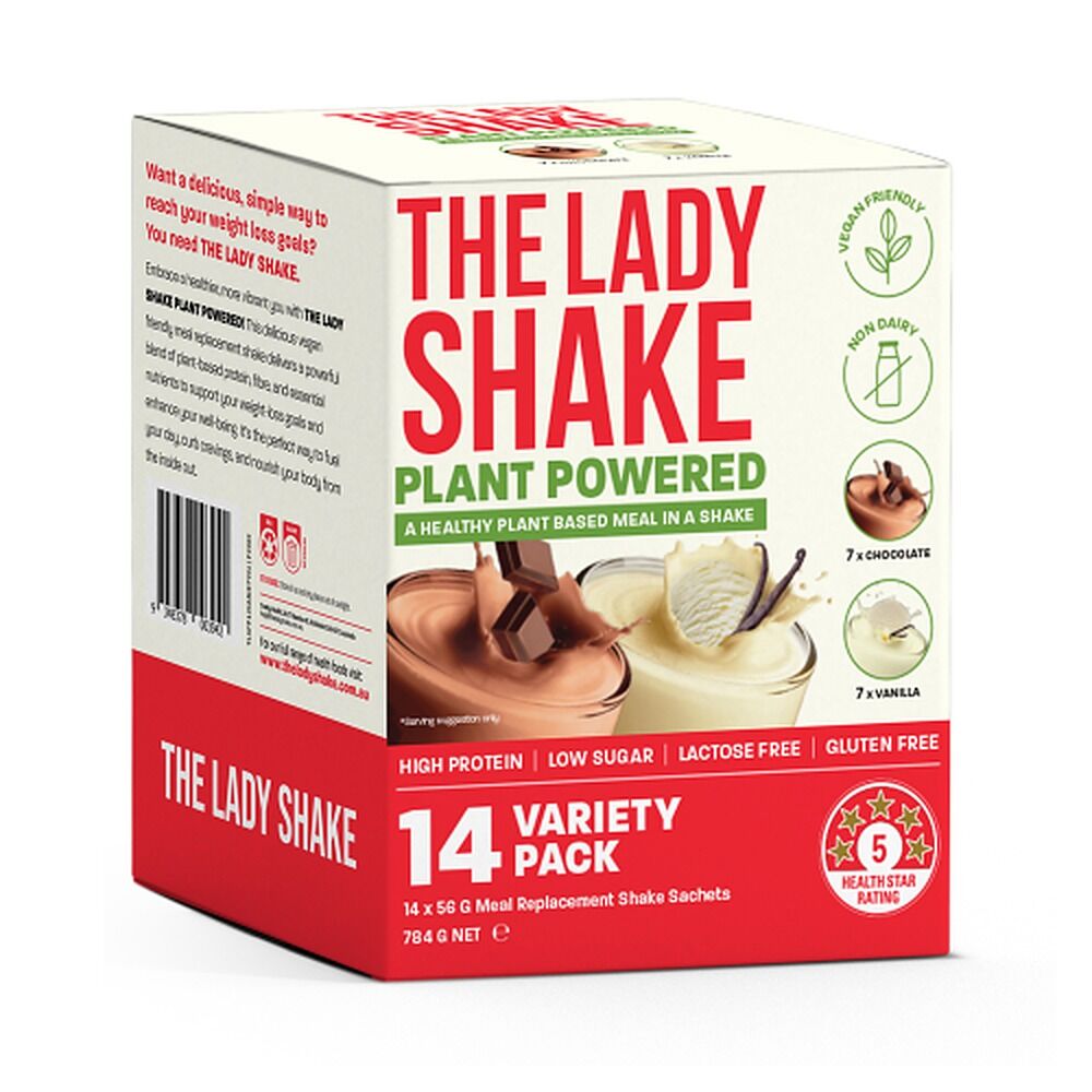 The Man Shake Plant Powered Meal Replacement Shake 14 x 56g