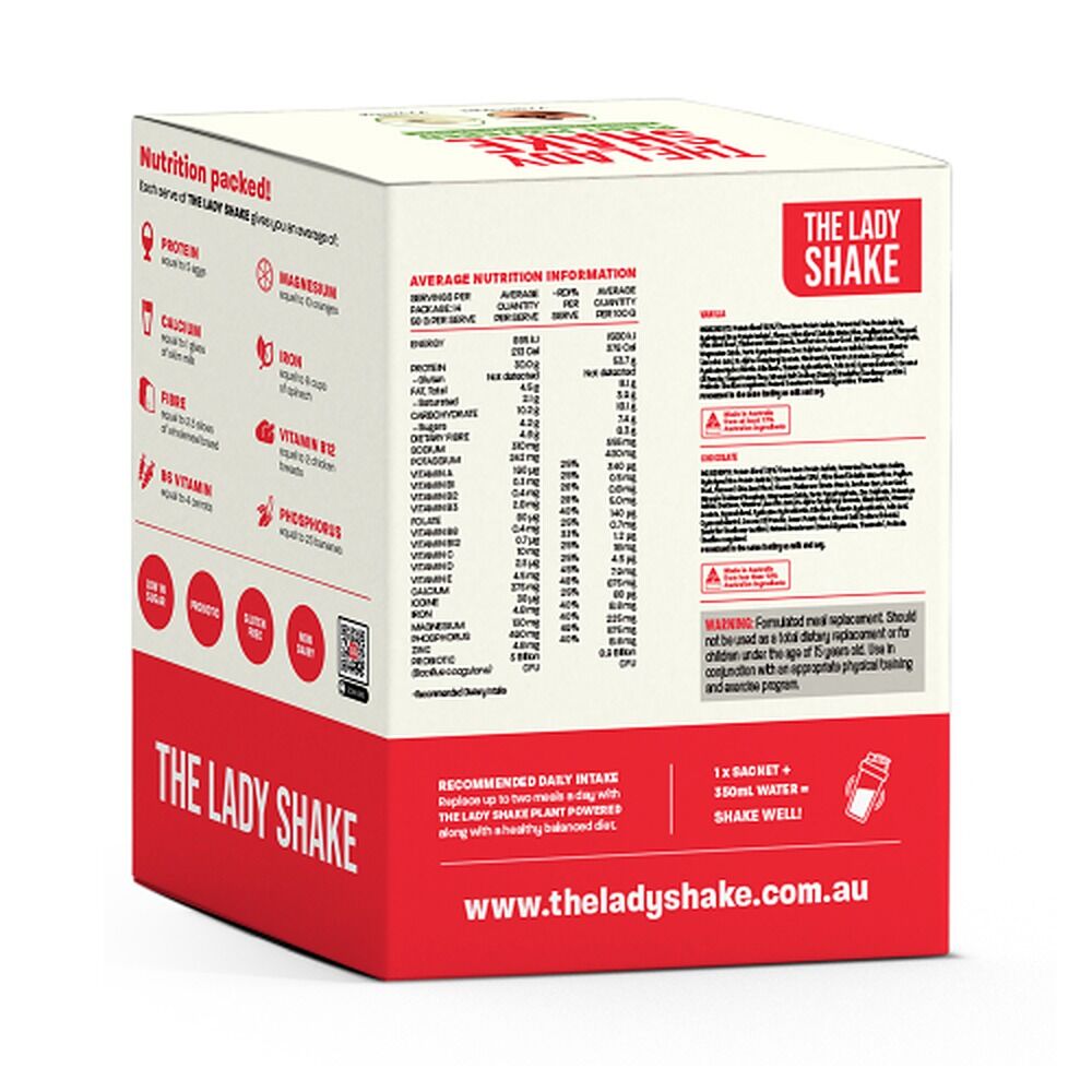 The Man Shake Plant Powered Meal Replacement Shake 14 x 56g