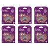 B.box Silicone Wrist Teether - Blush Pack of 6